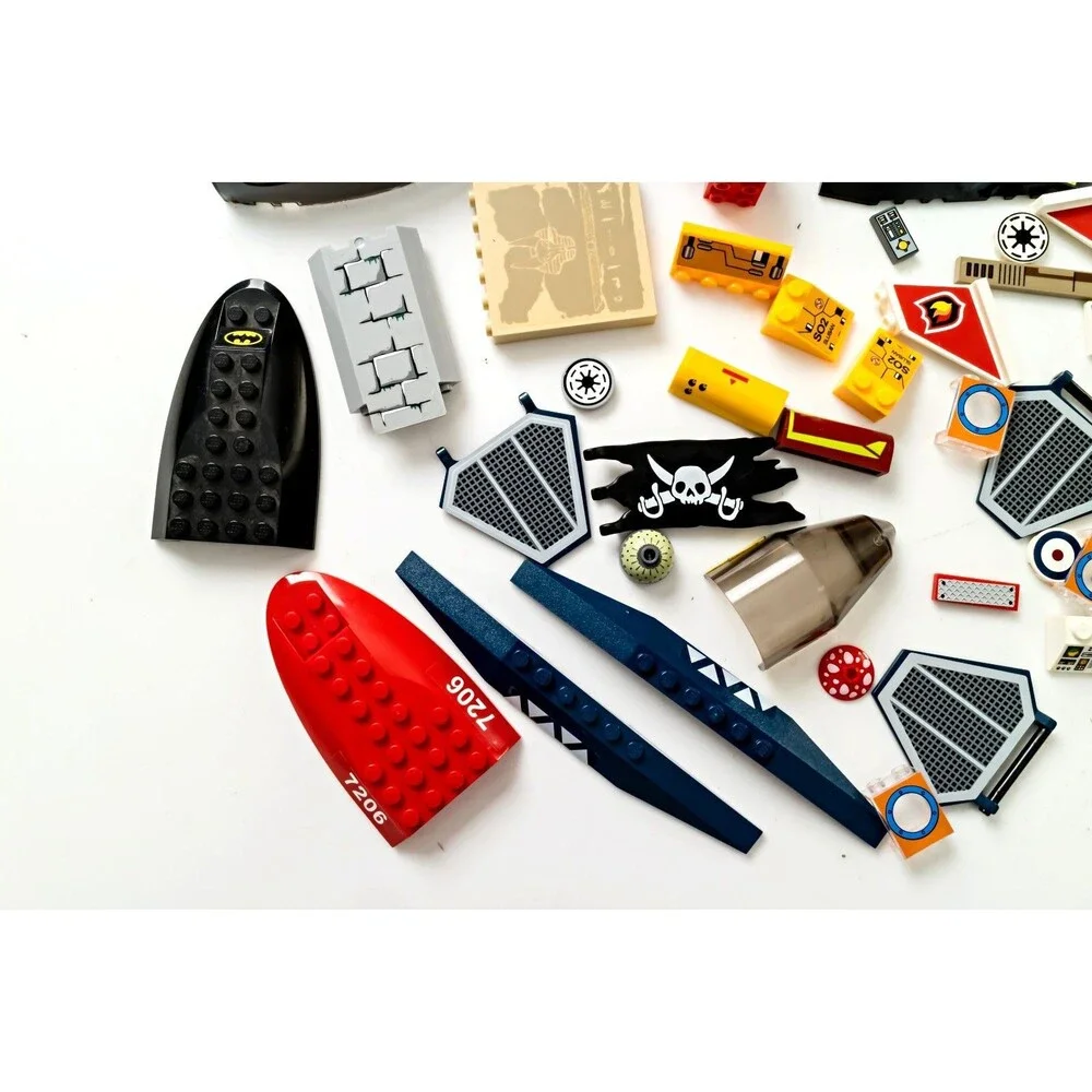 Lego Sticker And Printed Piece Lot - 7.2 ounces - Picture 2 of 7